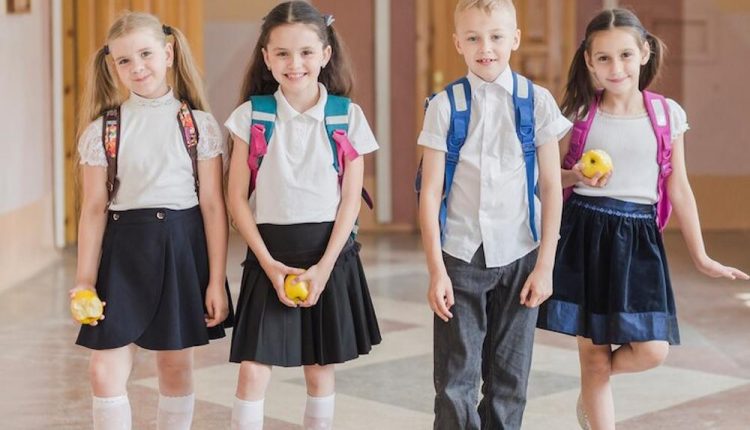Crianças na escola